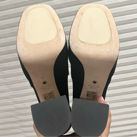 🌹STUART WEITZMAN🌹 Skyhigh Black Platform Booties Size: 8 - Picture 14 of 14